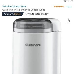 Cuisinart coffee grinder